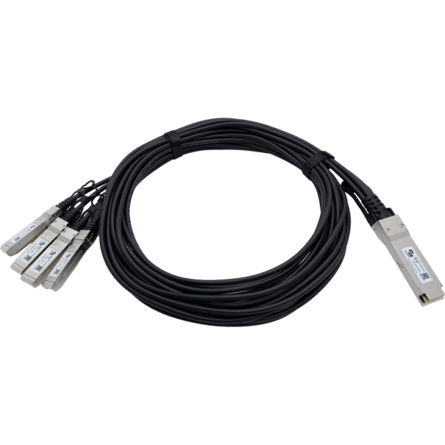 SYNOXX 100G QSFP28 to 4x25G SFP28 Breakout DAC Cable